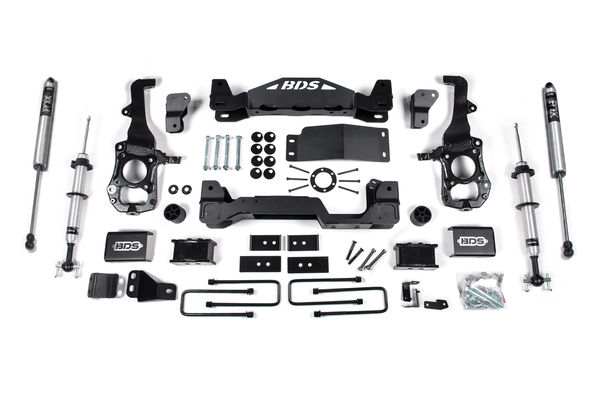 BDS 4 Inch Lift Kit | FOX 2.0 Strut | Ford F150 (21 - 25) 4WD - Offroad Industries