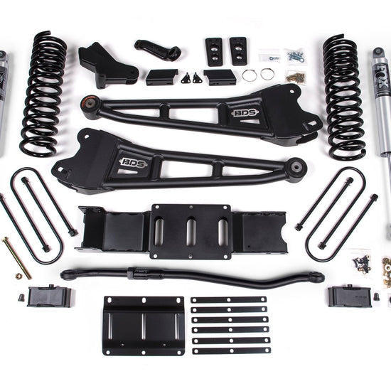BDS 4 Inch Lift Kit w/ Radius Arm | Ram 3500 (25-26) 4WD | Diesel | Coil Springs | FOX 2.5 Performance Series HTO - Offroad Industries