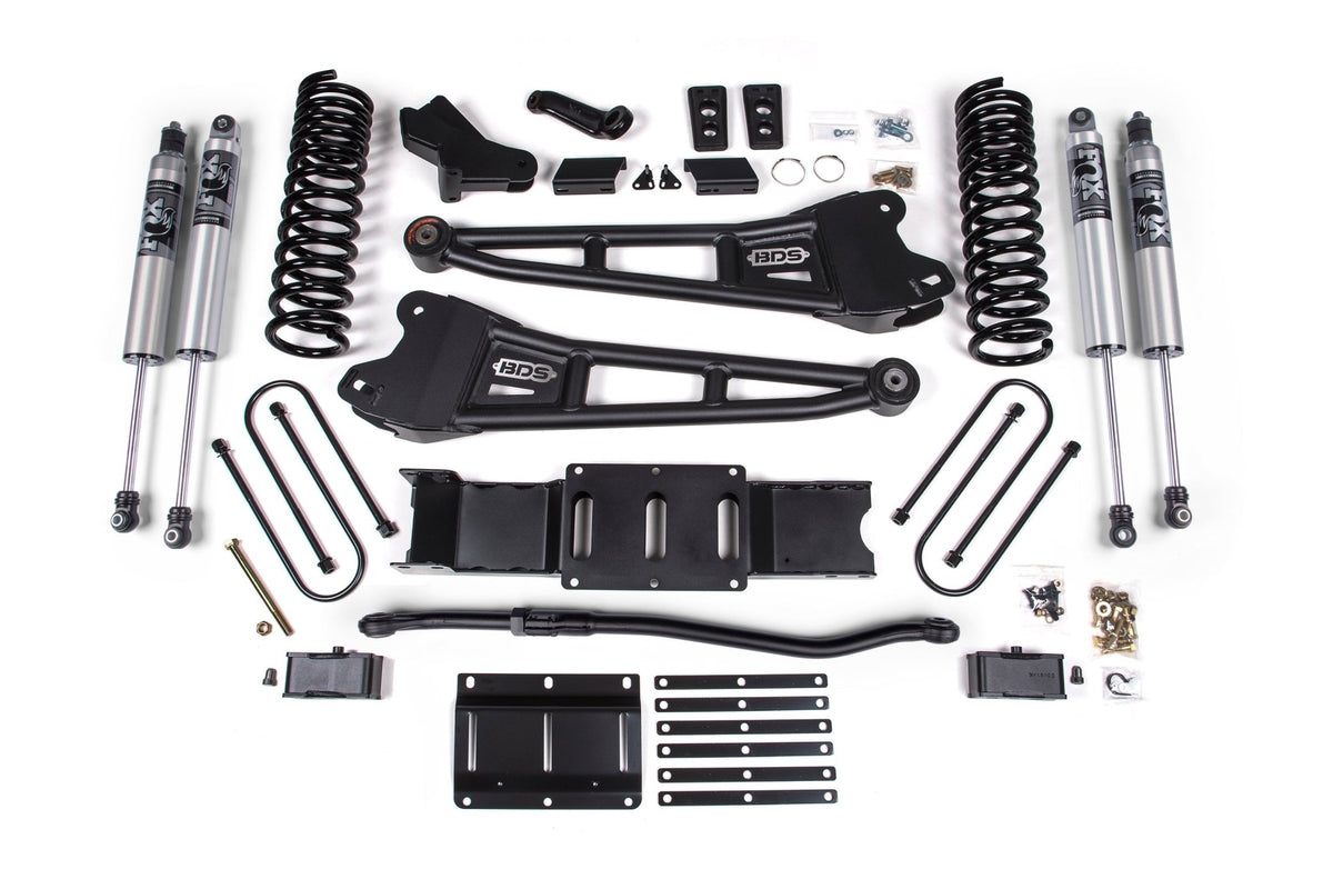 BDS 4 Inch Lift Kit w/ Radius Arm | Ram 3500 (25-26) 4WD | Diesel | Coil Springs | FOX 2.5 Performance Series HTO - Offroad Industries