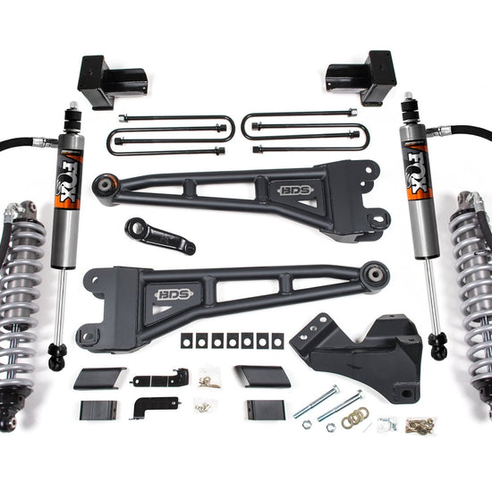 BDS 4 Inch Lift Kit w/ Radius Arms | FOX 2.5 Coilover Conversion - Performance Elite | Ford F450 Super Duty (20-22) 4WD - Offroad Industries