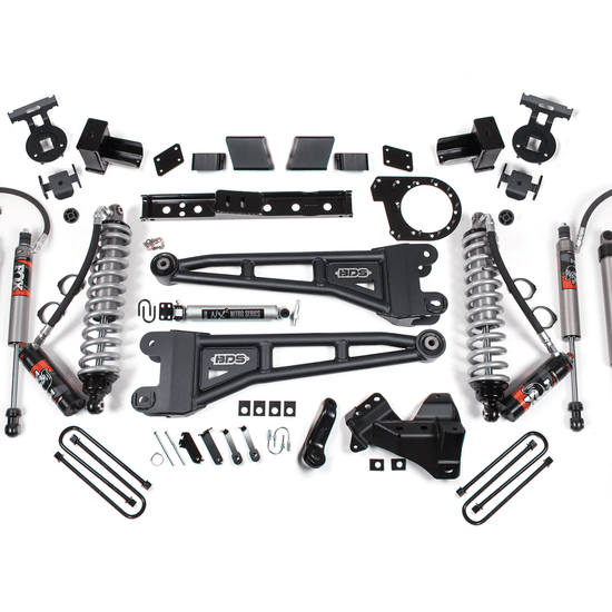 BDS 6 Inch Lift Kit w/ Radius Arm | FOX 2.5 Performance Elite Coil - Over Conversion | Ford F250/F350 Super Duty (17 - 19) 4WD | Diesel - Offroad Industries