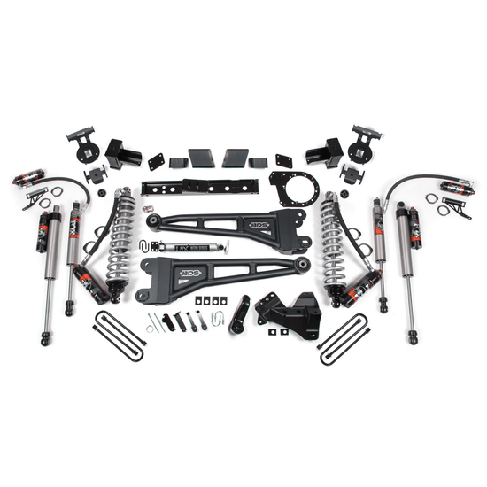 BDS 6 Inch Lift Kit w/ Radius Arm | FOX 2.5 Performance Elite Coil - Over Conversion | Ford F250/F350 Super Duty (17 - 19) 4WD | Diesel - Offroad Industries