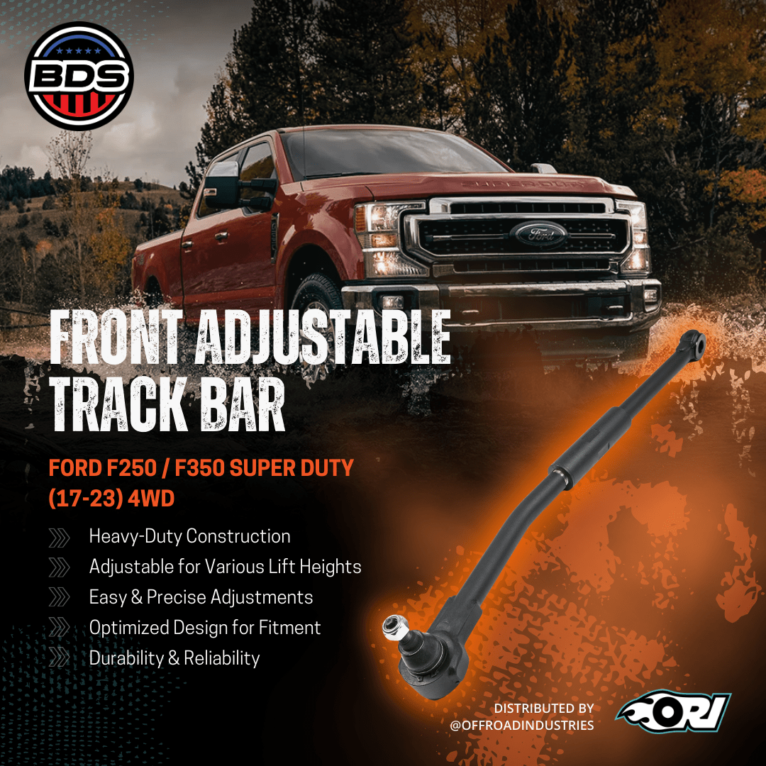 BDS Front Adjustable Track Bar | Ford F250 / F350 Super Duty (17 - 23) 4WD - Offroad Industries