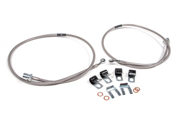 BDS Front Brake Line Set | Stainless Steel | Fits 4-8 Inch Lift | Ram 2500 (14-23) and 3500 (13-23) 4WD - Offroad Industries