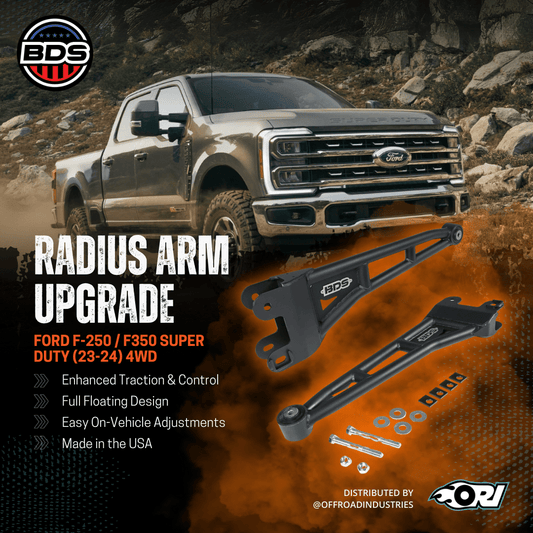 BDS Radius Arm Upgrade | Ford F250 / F350 Super Duty (23 - 24) 4WD - Offroad Industries