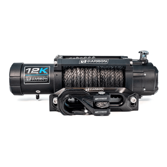 Carbon 12K - 12000lb Winch V3X with MegaPro Hook - Offroad Industries