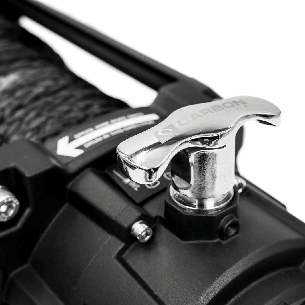 Carbon 12K - 12000lb Winch V3X with MegaPro Hook - Offroad Industries