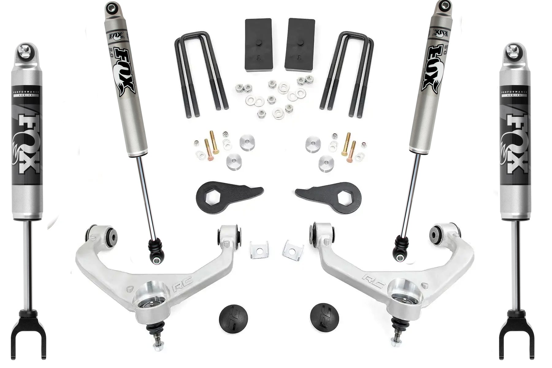 Fox 2.0 Performance Series Suspension 3" Kit Chevrolet Silverado 2500 11 - 19 - Offroad Industries