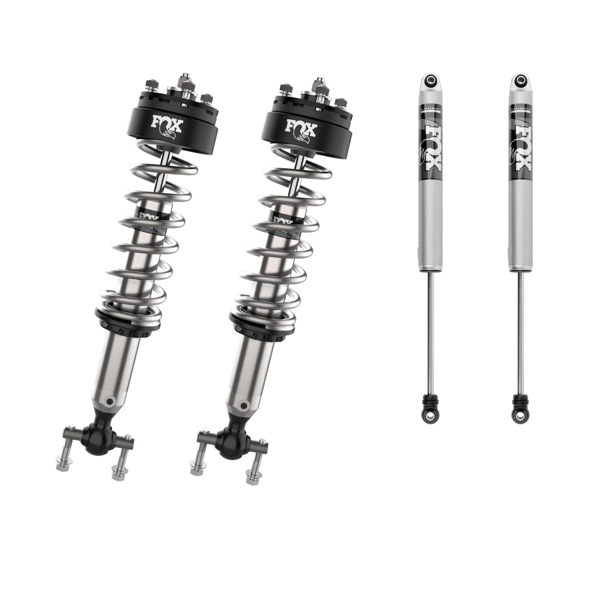 Fox 2.0 Performance Suspension Chevy Silverado 1500 LTZ Trailboss ZR2 3.5 Front - 2.5 - 4