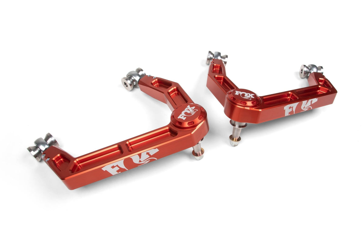 Fox Factory Billet Upper Control Arm Kit | Orange | Chevy Silverado or GMC Sierra 1500 (19-25) 4WD - Offroad Industries