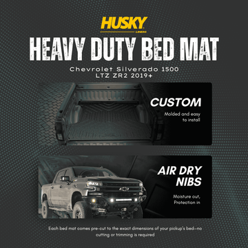 Husky Heavy Duty Bed Mat Chevrolet Silverado 1500 LTZ ZR2 2019+ - Offroad Industries