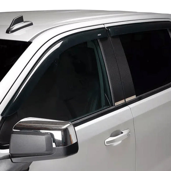 Husky Outside Mount Ventvisor® Window Deflectors Chevy Silverado 2019+ 1500 2020+ 2500 - Offroad Industries
