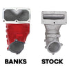 Monster - Ram Intake System for 19 - 24 Ram 2500/3500 6.7L Cummins Red Powdercoat Banks Power - Offroad Industries