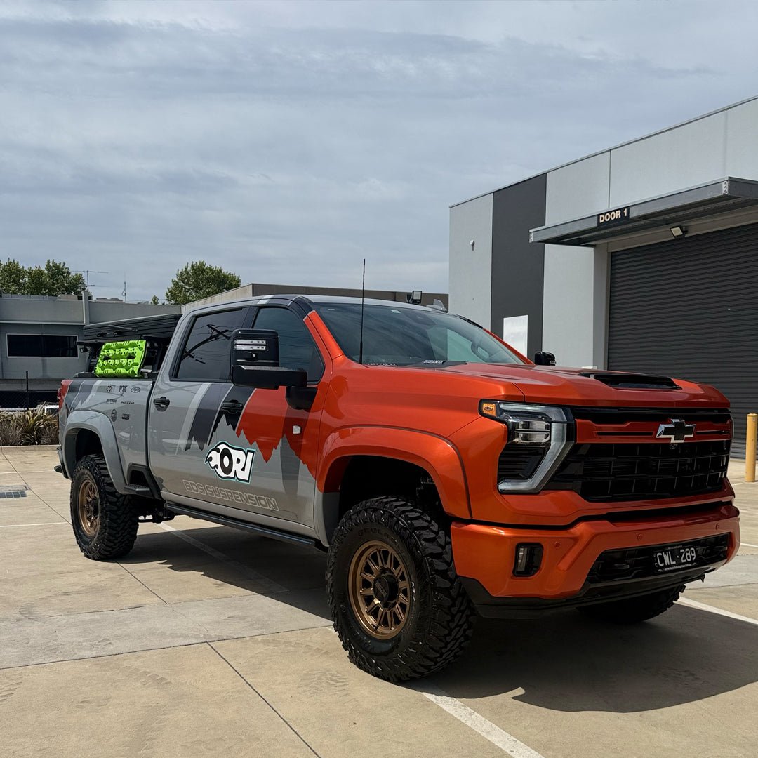 ORI - Electronic Roller Shutter Chevrolet Silverado 2500 LTZ GMC Denali 2500 2020 - 2025 - Offroad Industries