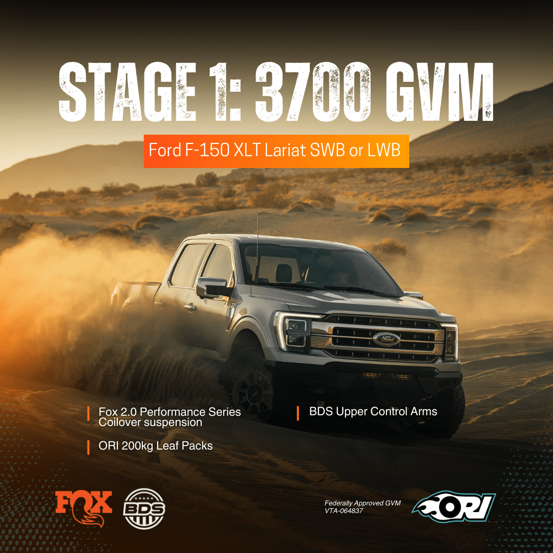 ORI Stage 1 3700 GVM Ford F150 - 2021 - 2025 - Offroad Industries