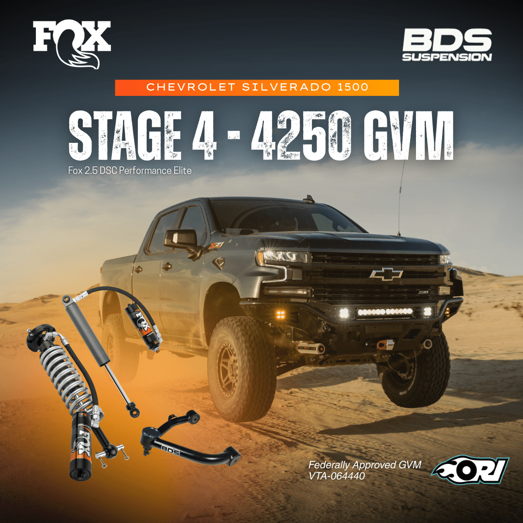 ORI Stage 4 GVM Upgrade Chevrolet Silverado 1500 LTZ & ZR2 - 4250 - Offroad Industries