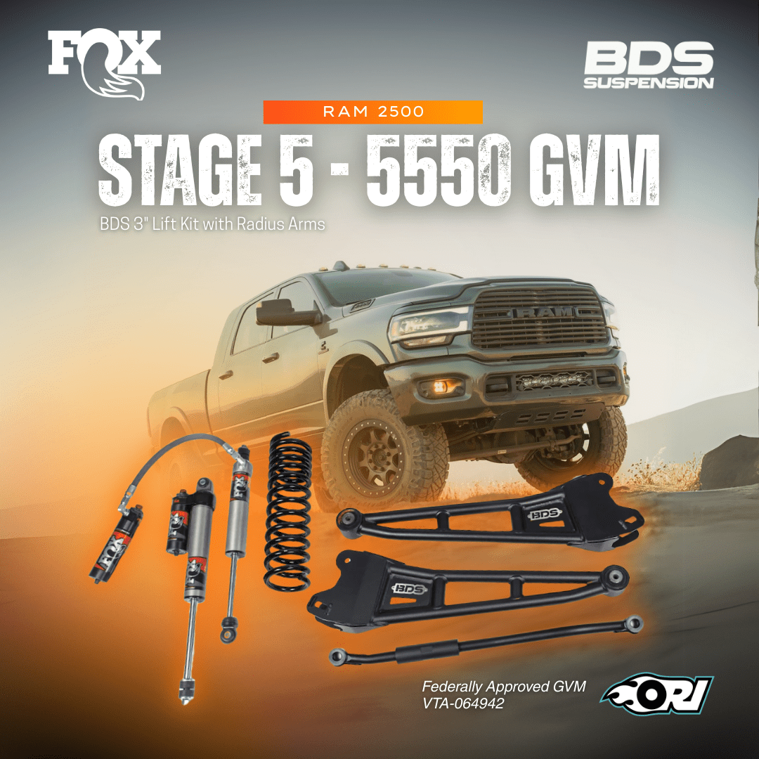ORI Stage 5 RAM 2500 GVM 5550 Upgrade - Offroad Industries