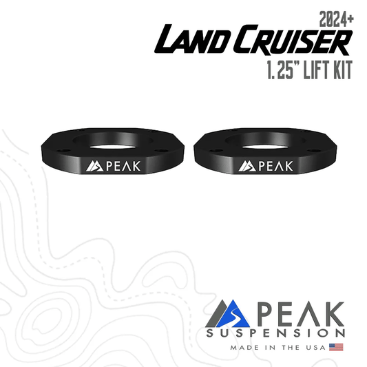 Peak 2024+ Toyota Landcruiser LC250 1.25″ Lift Kit - Offroad Industries