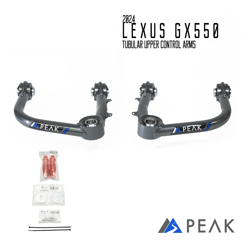 Peak Tubular Upper Control Arms – 2024+ Lexus GX550 - Offroad Industries