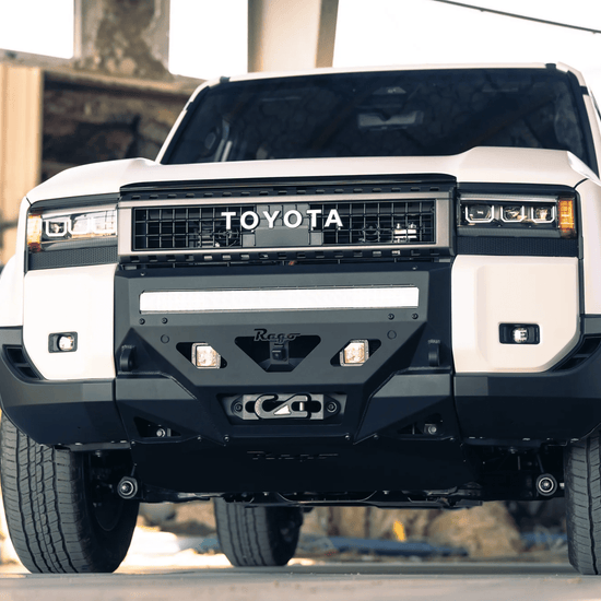 Rago 2024 Toyota Land Cruiser Center Mount Winch Front Bumper - Offroad Industries
