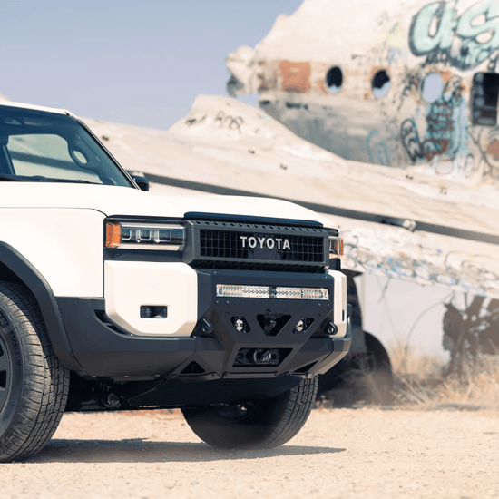 Rago 2024 Toyota Land Cruiser Center Mount Winch Front Bumper - Offroad Industries
