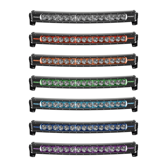 Rigid Industries Radiance+ Curved 40 Inch RGBW Light Bar - Offroad Industries