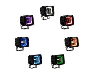 Rigid Industries Radiance+ Scene RGBW Surface Mount | Pair - Offroad Industries