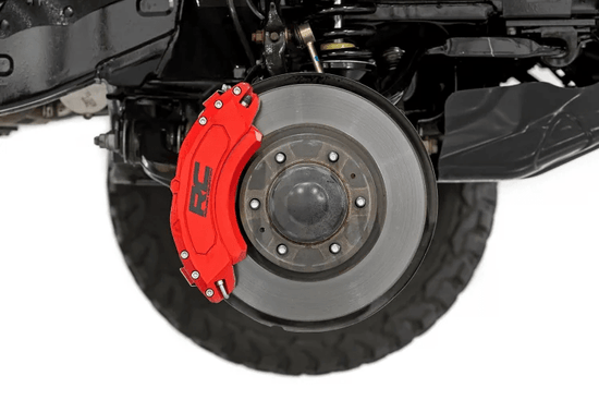 Rough Country CALIPER COVERS FRONT AND REAR | RED | CHEVY 1500 - Offroad Industries