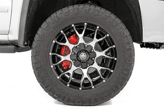 Rough Country CALIPER COVERS FRONT AND REAR | RED | CHEVY 1500 - Offroad Industries