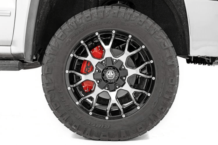Rough Country CALIPER COVERS FRONT AND REAR | RED | CHEVY 1500 - Offroad Industries