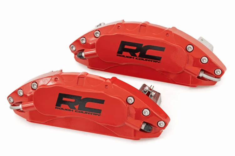 Rough Country CALIPER COVERS FRONT AND REAR | RED | CHEVY 1500 - Offroad Industries