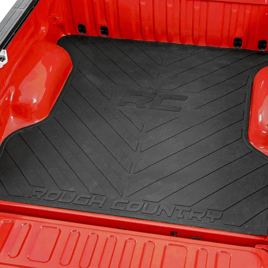 Rough Country Rubber Bed Mat RAM 1500 DT TRX - Offroad Industries