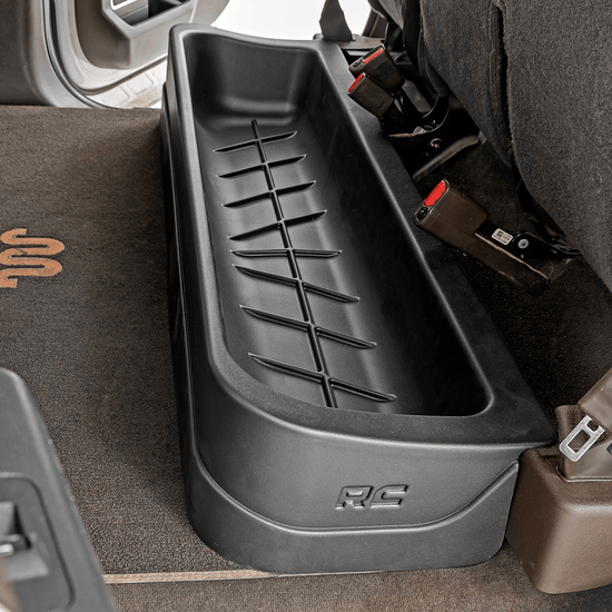 Rough Country Under Seat Storage F150 | F250 | F350 (2015 - 2026) - Offroad Industries
