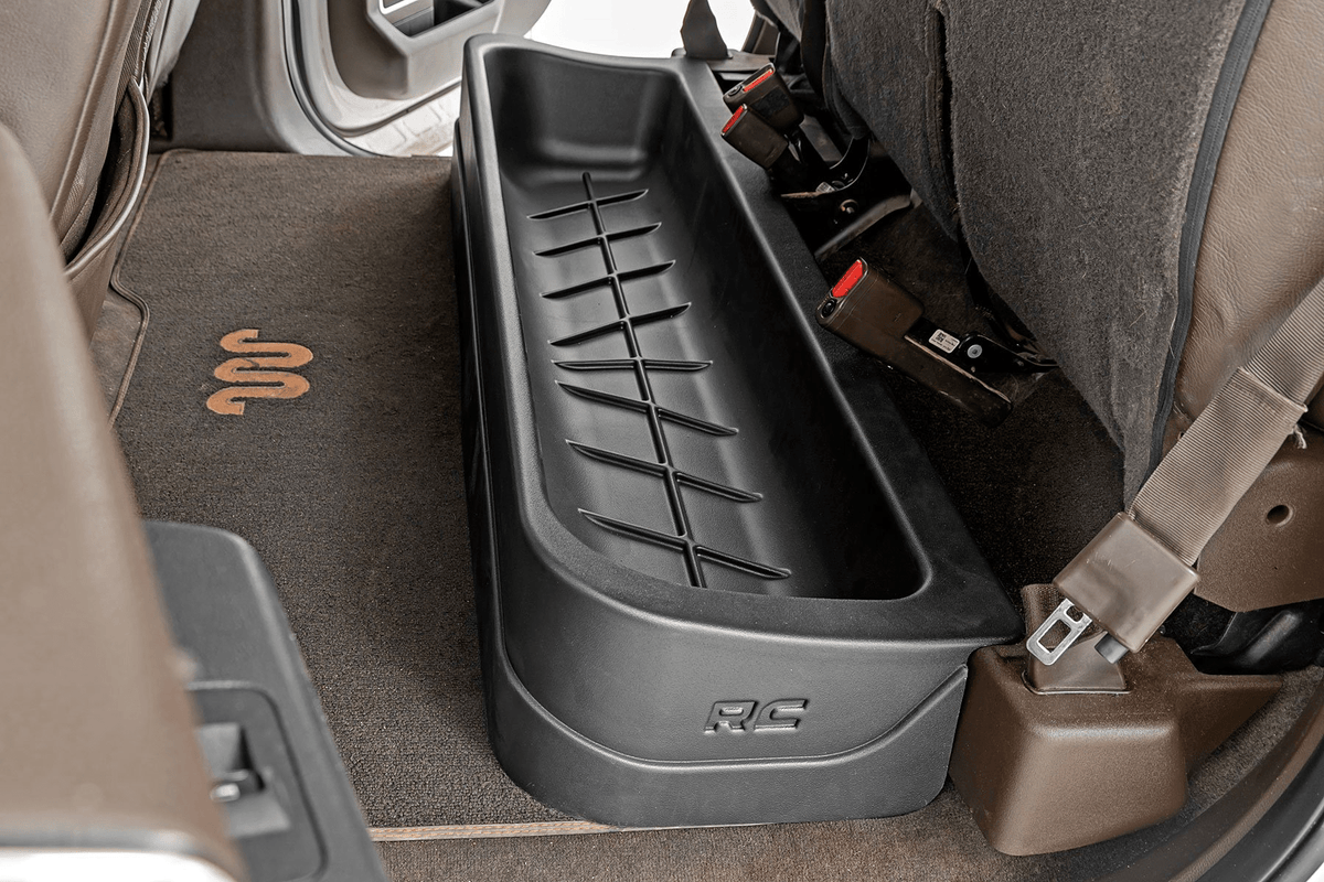 Rough Country Under Seat Storage F150 | F250 | F350 (2015 - 2026) - Offroad Industries