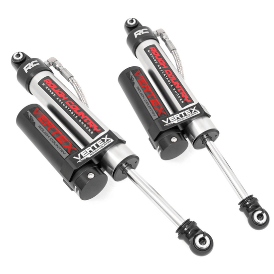 Rough Country Vertex 2.5 Reservoir Rear Shocks Chevy Silverado 1500 REAR ONLY - Offroad Industries
