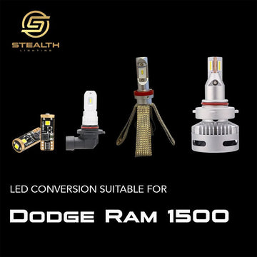 Stealth LED HeadLight Conversion Suitable For Dodge Ram 1500 Express Laramie Warlock - Offroad Industries