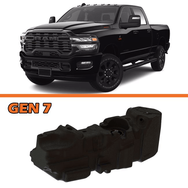 Titan GEN 7 XXL Fuel Tank | 2025+ RAM Cummins Short Bed 4x4 - Offroad Industries