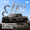 Zone Offroad Fox 2.5 HTO 3 Inch Lift Kit | Chevy Silverado & GMC Sierra 2500HD (11 - 19) - Offroad Industries