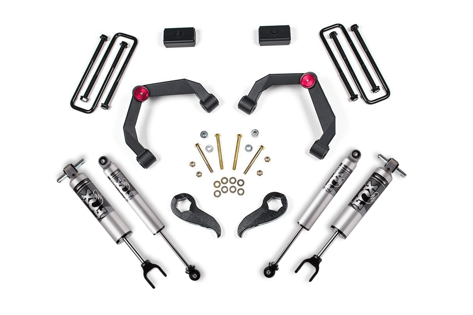 Zone Offroad Fox Suspension 3 Inch Lift Kit | Chevy Silverado & GMC Sierra 2500HD (11 - 19) 4WD - Offroad Industries