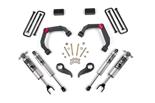 Zone Offroad Fox Suspension 3 Inch Lift Kit | Chevy Silverado & GMC Sierra 2500HD (11 - 19) 4WD - Offroad Industries