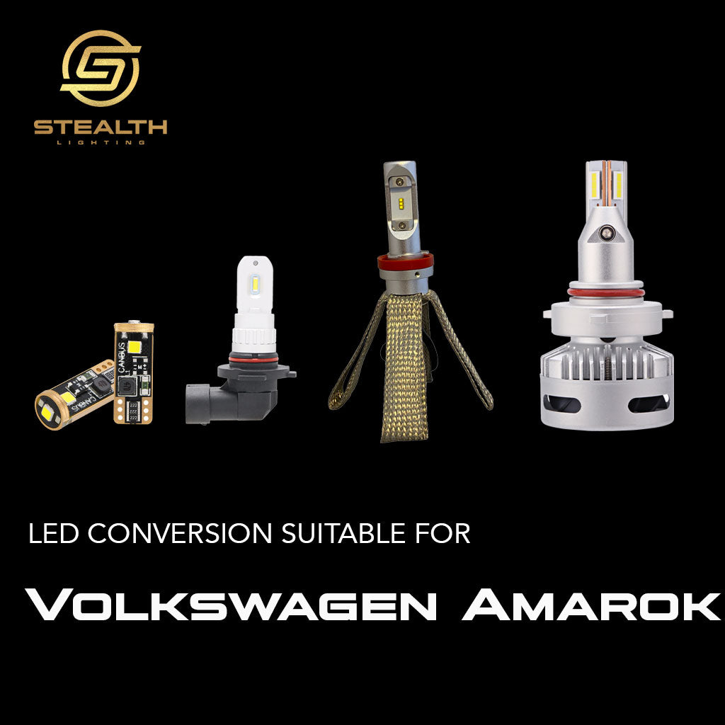 Stealth Lighting LED Headlight Conversion Kit suitable for Volkswagen Amarok