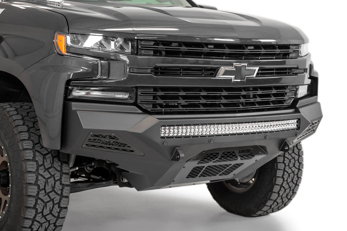 Addictive Desert Designs Chevrolet SILVERADO 1500 STEALTH FIGHTER front bar - Offroad Industries
