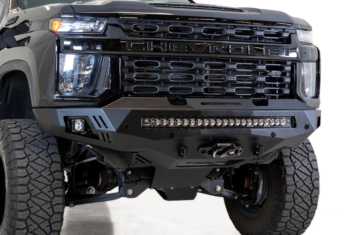 Addictive Desert Designs Chevrolet Silverado 2500HD Stealth Fighter Bull Bar 2020 - 2023 - Offroad Industries