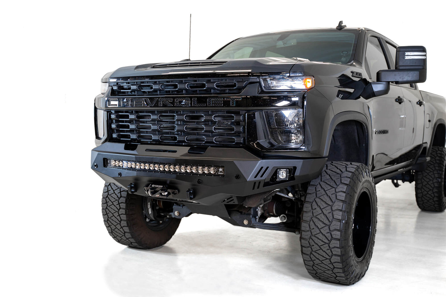 Addictive Desert Designs Chevrolet Silverado 2500HD Stealth Fighter Bull Bar 2020 - 2023 - Offroad Industries