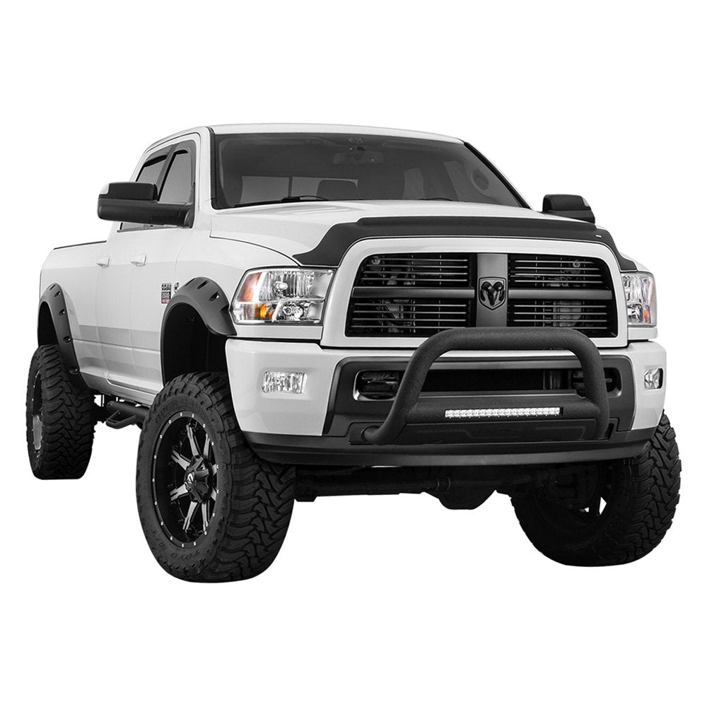 Bushwacker 3.5" Wide Max Coverage Flares OE Matte Black Suitable for Dodge Ram 2500 3500 - Offroad Industries