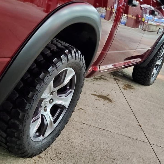 Bushwacker Flares Matte Black Ram 1500 DS - Offroad Industries
