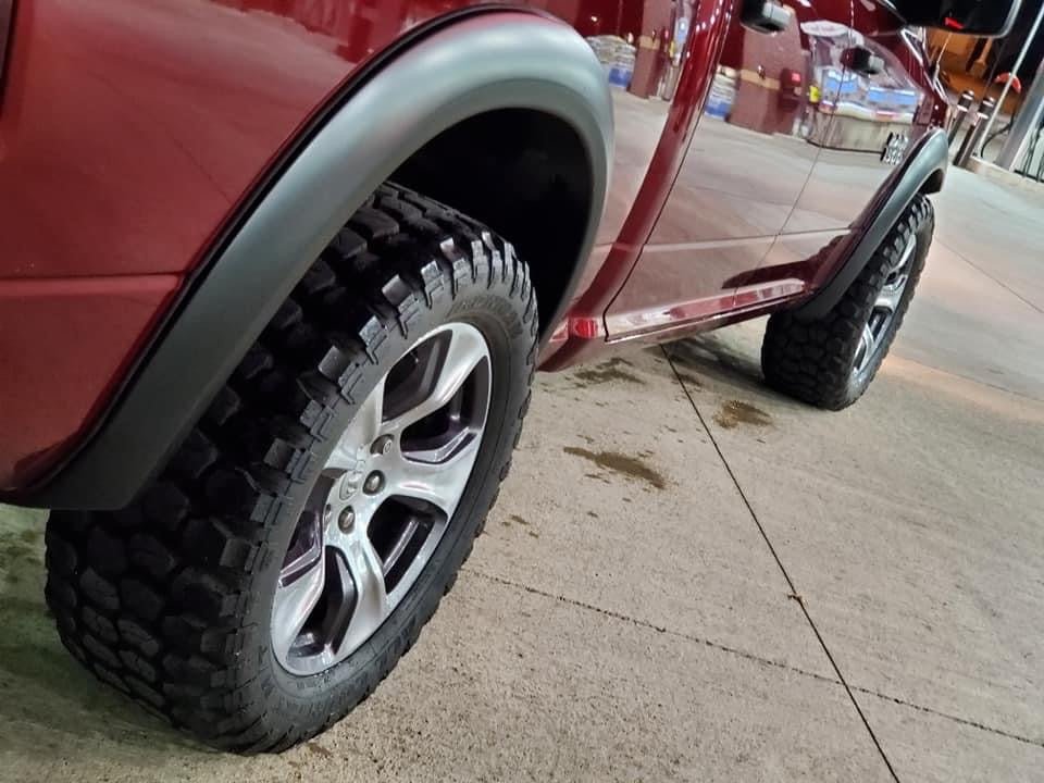 Bushwacker Flares Matte Black Ram 1500 DS - Offroad Industries