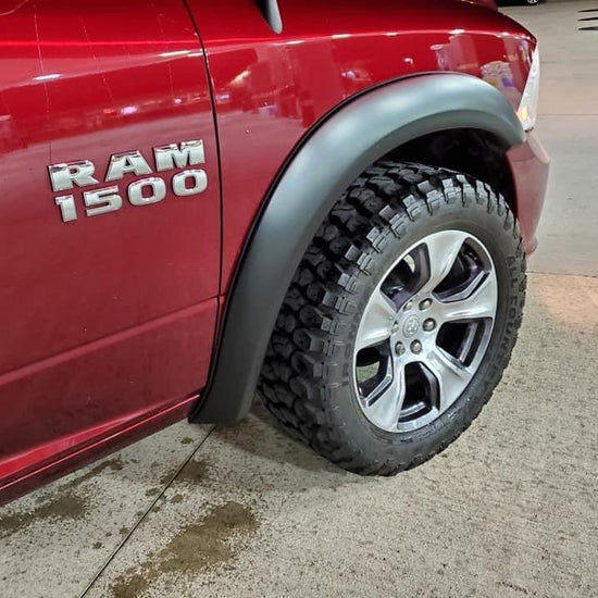 Bushwacker Flares Matte Black Ram 1500 DS - Offroad Industries