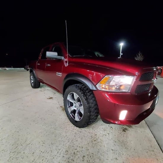 Bushwacker Flares Matte Black Ram 1500 DS - Offroad Industries