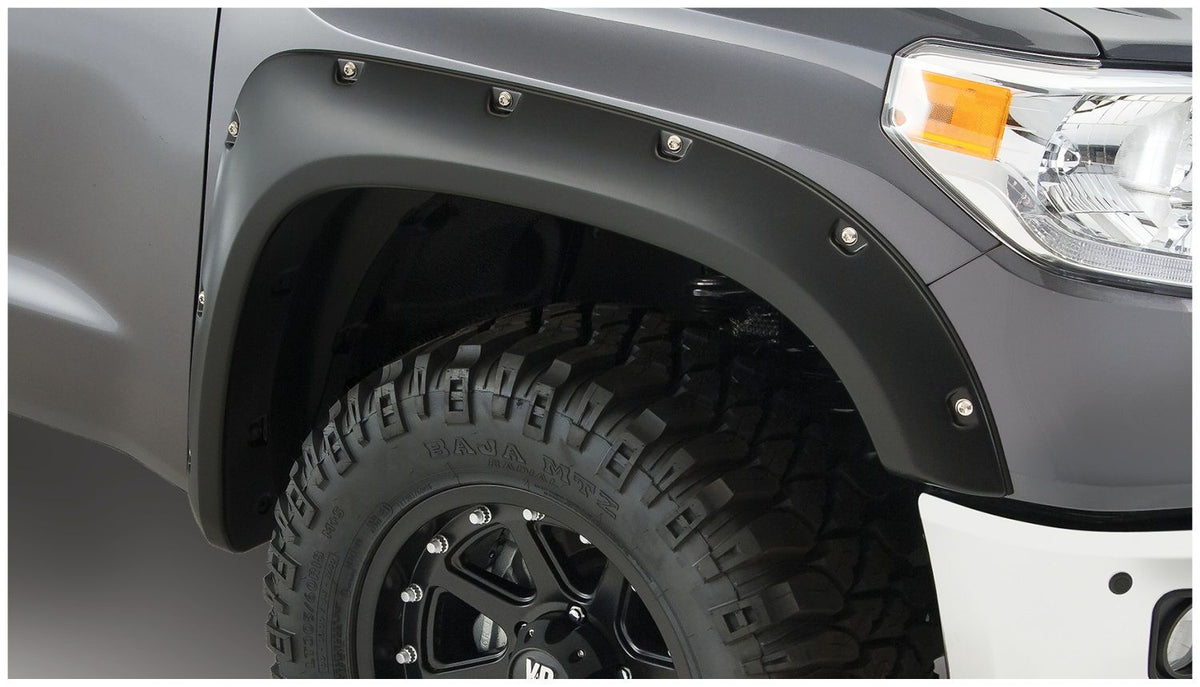 Bushwacker Flares Pocket bolt Finish suitable for 2014 - 2021 Toyota Tundra. - Offroad Industries